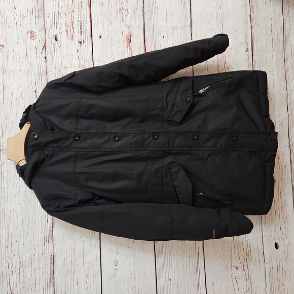 Eddie Bauver Womens Superior Down Coat Weatheredge premium parka Hooded Size M - Picture 2 of 11